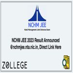 NCHM JEE 2023 Result Announced at nchmjee nta nic in Direct Link Here