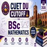 CUET DU cutoff for BSc Mathematics for General Category
