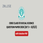 CBSE Class 10 Social Science Set 3 32 5 3 Question Paper 2026 with Solutions