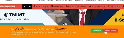 TMIMT Moradabad Homepage