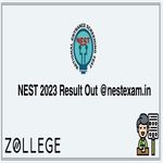 NEST 2023 Result Out nestexam in