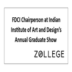 FDCI Chairperson at Indian Institute of Art and Designs Annual Graduate Show 