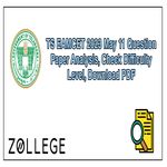 TS EAMCET 2023 May 11 Question Paper Analysis Check Difficulty Level Download PDF