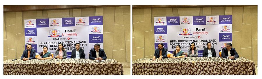 Parul University Becomes A Part of The National Taskforce on an INDIA-EMS