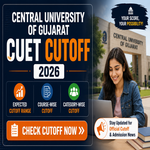 Central University of Gujarat CUET Cutoff 2026
