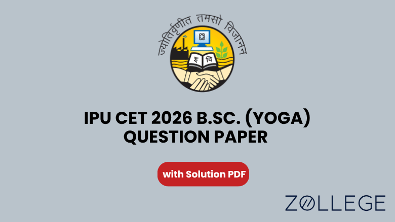 IPU CET 2026 B.Sc. (Yoga) Question Paper with Solution PDF