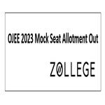 OJEE 2023 Mock Seat Allotment Out