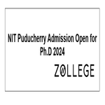 NIT Puducherry Admission Open for PhD 2024