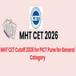 MHT CET Cutoff 2026 for PICT Pune for General Category