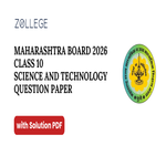 Maharashtra Board Class 10 2026 Science and Technology Part 2 Question Paper with Solution PDF