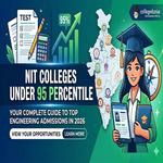 NIT Colleges Under 95 Percentile in JEE Main 2026 Category wise NITs under 95 Percentile