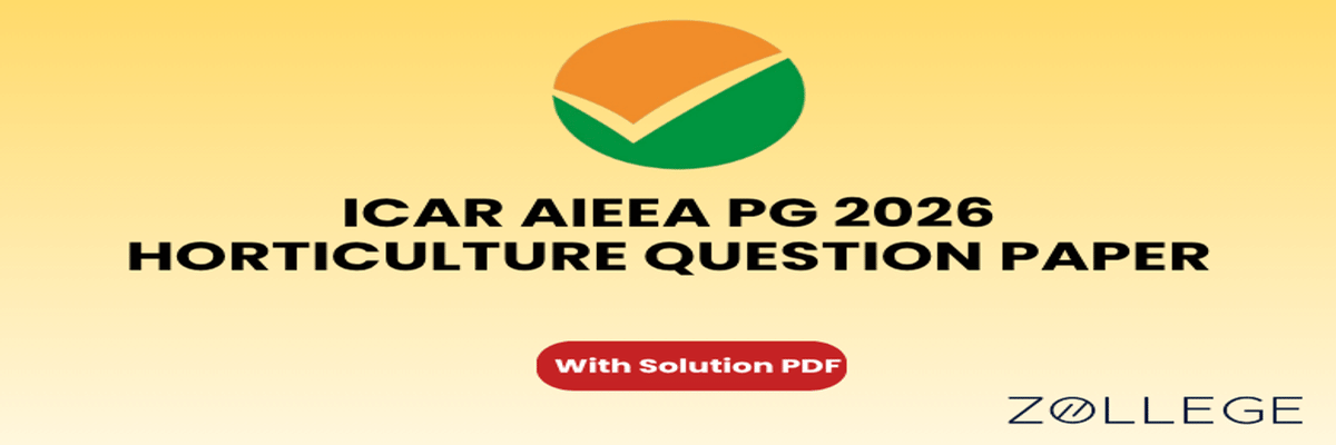 ICAR AIEEA PG 2026 Horticulture Question Paper with Solution PDF