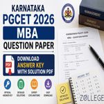 Karnataka PGCET 2026 MBA Question Paper with Solutions