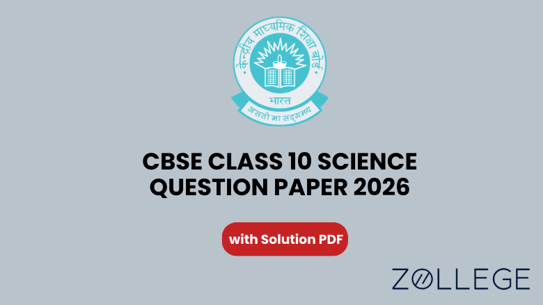 CBSE Class 10 Science Question Paper 2026 with Solutions