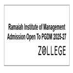 Ramaiah Institute of Management Admission Open To PGDM 2025 27
