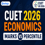 CUET Economics Marks vs Percentile 2026