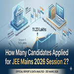 How Many Candidates Applied for JEE Mains 2026 Session 2