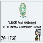 TS EDCET Result 2023 Declared EDCET tsche ac in Check Direct Link Here