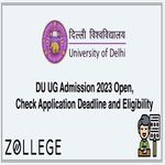 DU UG Admission 2023 Open Check Application Deadline and Eligibility