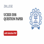 UCEED 2018 Question Paper with Solution PDF Jan 20 ZPYP