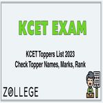 KCET Toppers List 2023 Check Topper Names Marks Rank