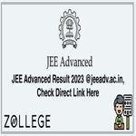 JEE Advanced Result 2023 Out jeeadv ac in Check Direct Link Here