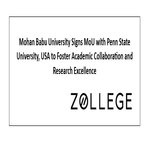 Mohan Babu University Signs MoU with Penn State University USA to Foster Academic Collaboration and Research Excellence
