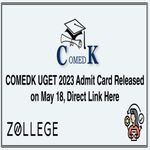 COMEDK UGET 2023 Admit Card Released on May 18 Direct Link Here