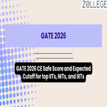 GATE 2026 CE Safe Score and Expected Cutoff for top IITs NITs and IIITs