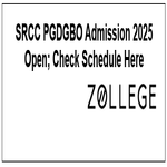 SRCC PGDGBO Admission 2025 Open