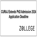 CURAJ Extends PhD Admission 2024 Application Deadline