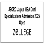 JECRC Jaipur MBA Dual Specializations Admission 2025 Open