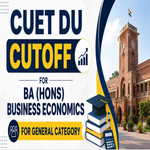 CUET DU Cutoff for BA Hons Business Economics for General Category
