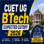 CUET BTech Expected Cutoff 2026
