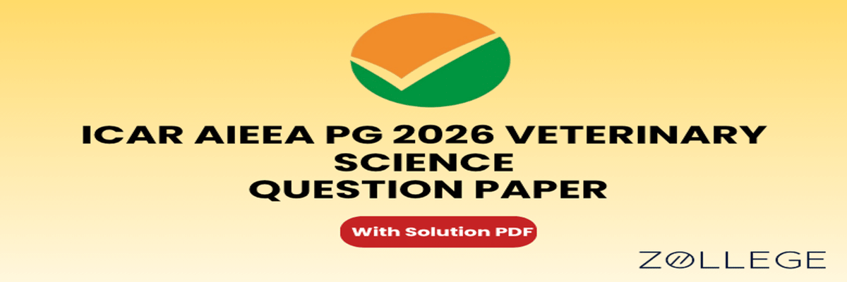 ICAR AIEEA PG 2026 Veterinary Science Question Paper with Solution PDF