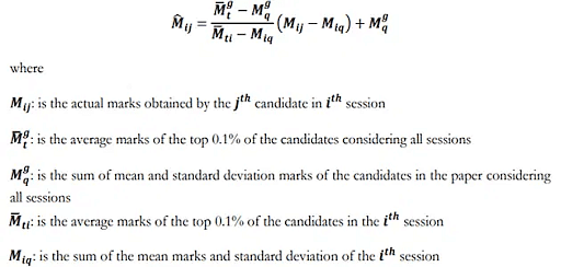 GATE Score Calculation 2024: Check Formula, Method, Normalisation ...