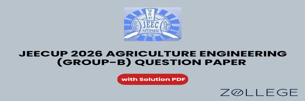 JEECUP 2026 Group B Agriculture Engineering Question Paper with Solutions PDF