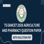 TS EAMCET 2026 May 4 Shift 2 Agriculture and Pharmacy Question Paper with Solution PDF