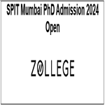 SPIT Mumbai PhD Admission 2024 Open