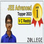 JEE Advanced Topper 2023 Know how V C Reddy Studied for Entrance Exam to get 341 out of 360