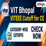 VIT Bhopal VITEEE Cutoff for CE