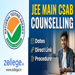 JEE Main CSAB Counselling Dates Direct Link Procedure