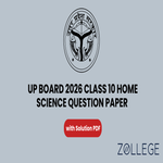 UP Board Class 10 Home Science 2026 Question Paper with Solution PDF