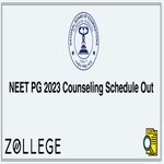 NEET PG 2023 Counseling Schedule Out