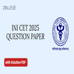 INI CET 2025 Question Paper with Solutions Pdf