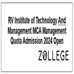 RV Institute of Technology And Management MCA Management Quota Admission 2024 Open