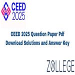 CEED 2025 Question Paper with Answer Key