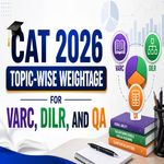 CAT 2026 Topic wise Weightage for VARC DILR and QA