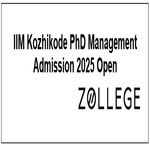 IIM Kozhikode PhD Management Admission 2025 Open