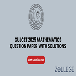 GUJCET 2025 Mathematics Question Paper with Solutions PDF